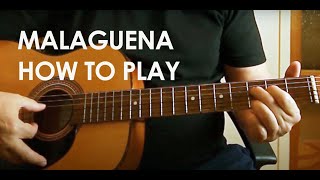 Malaguena Play through  Easy Version [upl. by Nyleikcaj212]