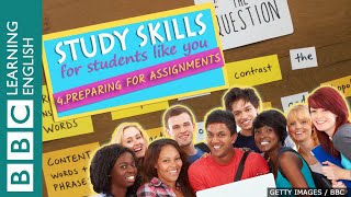 Study Skills – Preparing for assignments [upl. by Assirak]