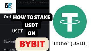 How To Stake USDT ON BYBIT [upl. by Chi481]