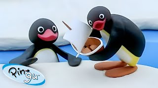 Pingu Gets Help 🐧  Pingu  Official Channel  Cartoons For Kids [upl. by Kev]