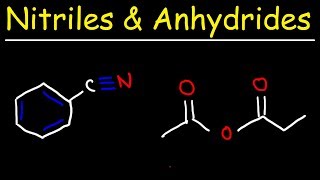 Naming Acid Anhydrides and Nitriles  IUPAC Nomenclature [upl. by Ifen]