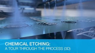 Chemical Etching A Tour Through The Process 3D Animation [upl. by Llevol]