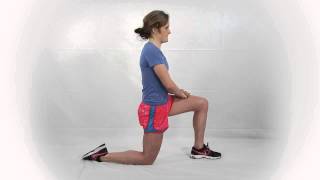 Kneeling Hip Flexor Stretch [upl. by Alphonsine]