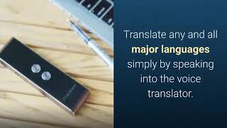 T8 Portable Voice Translator [upl. by Ellehcor100]