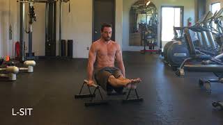 20 Best Parallette Exercises For Bodyweight Training [upl. by Oimetra]