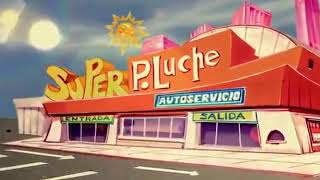 La familia peluche el supermercado [upl. by Ahsinej]