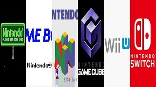 The Evolution of Nintendo Startup Screens 19832019 [upl. by Heydon]