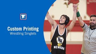 Custom Printing Wrestling Singlets [upl. by Weiman]