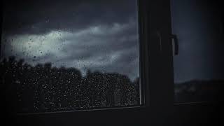 BEHIND THE WINDOW • 10H of Wind Rain amp Thunder • Sound Blocker [upl. by Coke]