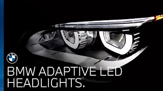 BMW UK  BMW Adaptive LED Headlights [upl. by Okwu44]