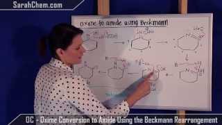 Beckmann Rearrangement  Oxime Conversion to Amide Mechanism [upl. by Russia745]