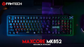 MAXCORE MK852 MECHANICAL KEYBOARD [upl. by Yekcir503]