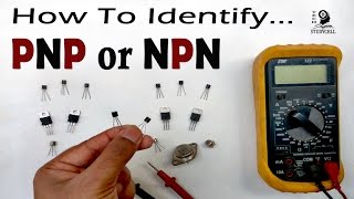 How to Identify PNP or NPN Transistor [upl. by Geller]