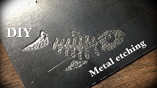 DIY Metal Etching [upl. by Harwill]