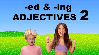 PARTICIPLE ADJECTIVES QUIZ 2  ED and ING Adjectives [upl. by Brote]