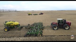 Seeding Canola near Minot North Dakota [upl. by Burrows176]