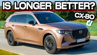 New Mazda SUV prioritises comfort Mazda CX80 PHEV 2025 review [upl. by Yelsa48]