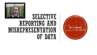 Selective Reporting and Misrepresentation of Data [upl. by Loella365]