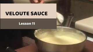 How to cook veloute sauce [upl. by Ayekal995]