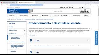 Credenciamento SEFAZSP  Erro no Usuário e Senha Informativo [upl. by Loats]