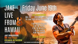 Jake Shimabukuro  LIVE FROM HAWAII [upl. by Donnamarie]