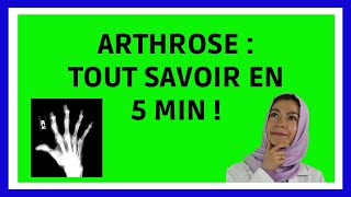 ARTHROSE  Symptômes Causes Prévention traitement en 5 min [upl. by Nwahsan]