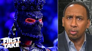 Stephen A reacts to Deontay Wilder blaming his costume for loss to Tyson Fury  First Take [upl. by Brause]