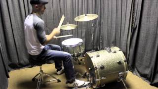 Hip hop drum beat using 3 famous breakbeats [upl. by Esinart616]