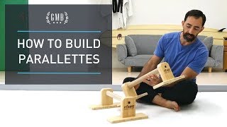 How to Build Your Own Parallettes  DIY Home Workout Equipment [upl. by Entroc]