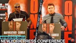 Floyd Mayweather vs Saul Canelo Alvarez full press conference Full HD [upl. by Mureil]