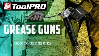 How To Use Grease Guns [upl. by Enneirda]