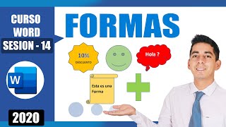 Como insertar y trabajar con formas en WORD  14 [upl. by Lovmilla]