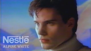 Nestlé Alpine White quotSweet Dreamsquot Commercial 1986  Maxfield Parrish [upl. by Bolen]