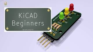 Kicad Beginner Tutorial A Traffic Light for Arduino  REUPLOADED Twice [upl. by Sebastiano85]