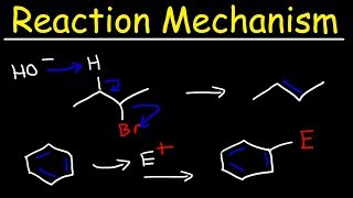 Organic Chemistry  Reaction Mechanisms  Addition Elimination Substitution amp Rearrangement [upl. by Mcspadden]