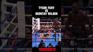 Tyson Fury VS Deontay Wilder boxing peleadebox boxeomundial [upl. by Odarnoc648]