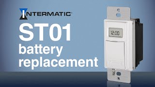 ST01 Programmable Timer Battery Replacement [upl. by Aseram]