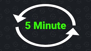 5 Minute Interval Timer [upl. by Enomed9]