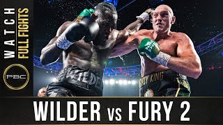 Wilder vs Fury 2 FULL FIGHT February 22 2020 [upl. by Kiker26]