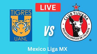 Tigres UANL Vs Club Tijuana En Vivo Resultados  MéxicoLiga MX  Vive ahora [upl. by Oicinoid]