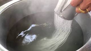 Thai Rice Flour Noodles Recipe [upl. by Goodhen]