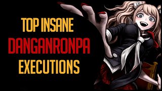 Top Insane Executions in Danganronpa [upl. by Drofnas370]