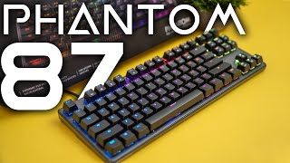 Unboxing and Review  Tecware Phantom 87 Mechanical Gaming Keyboard [upl. by Hoagland]