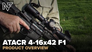 Nightforce ATACR 416x42 F1 Riflescope  Overview [upl. by Ardnek]