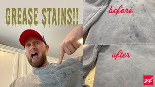 How to Remove Grease Stains from Clothes [upl. by Narcissus]