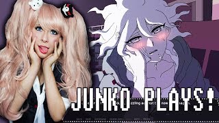 JUNKO PLAYS HINATA X KOMAEDA YAOI GAME Freetime Event Theatrical Release Danganronpa  Ami Yoshiko [upl. by Dorise]