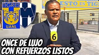 TIGRES SORPRENDE CON UN ONCE DE LUJO😱 y NUEVOS FICHAJES EN LA ALINEACIÓN  NOTICIAS TIGRES UANL [upl. by Prader531]