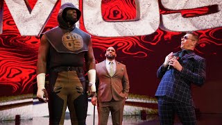 Omos Badass Entrance WWE Raw Nov 21 2022 [upl. by Santiago]