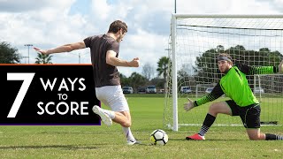 7 Ways to Score MORE GOALS in SOCCERFOOTBALL [upl. by Wrench]