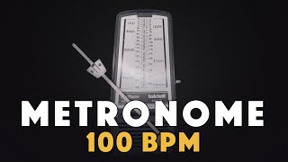 100 BPM Metronome [upl. by Malcah]